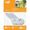 National Hardware No.204 Zinc Small Screw Eye, 4 Ct. N118-190 - alternate 2