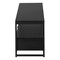Homeroots 47in Black Cabinet Enclosed Storage TV Stand 490359 - alternate 6