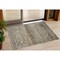 Homeroots 3' X 5' Brown Tan And Black Floral Washable Indoor Outdoor Area Rug 606176 - alternate 1