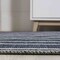 Jonathan Y Rand Distressed Ticking Stripe Non-Slip Machine-Washable Navy/Gray 4 ft. x 6 ft. Area Rug WSH119A-4 - alternate 5