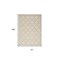 Homeroots 6' X 9' Cream And Beige Trellis Indoor Outdoor Area Rug 545231 - alternate 4