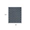 Homeroots 8' X 10' Navy Blue And Ivory Geometric Indoor Outdoor Area Rug 573066 - alternate 6