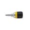 Klein Tools Multi-Bit Ratcheting Screwdriver, 6-in-1, Stubby, Ph, Sl, Nut Bits 32593 - alternate 1