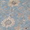 Homeroots 5' X 8' Denim Blue Ivory And Coral Floral Washable Indoor Outdoor Area Rug 604768 - alternate 7