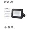 Factory 2U Lighting LED Flood Light 20w, 2000lm, 5000K, Bracket Mount, 110-130V AC, Black 803826 - alternate 4
