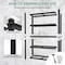 Wrightmaster 35.4in.*15.8in.*72in. Adjustable 5-Tier Storage Shelving with Heavy Duty Frame&Multi-Use Design ZoroP306288 - alternate 4