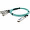 Add-On AddOn QSFP+ Module - For Optical Network, Data Networking - 1 x 40GBase-AOC Network40 QSFP-4X10G-AOC15M-AO - alternate 1