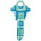 Ilco Schlage Design Decorative House Key SC1-7 / SC1-7MIX, 10PK IAK00025150 - alternate 9