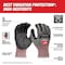Milwaukee Tool Anti-Vibration Cut Level 4 High Dexterity Nitrile Dipped Glove - XXL 48-73-8764 - alternate 8