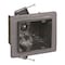 Thomas & Betts 2-Gang 36 cu. in. Non-Metallic Vapor Tight Wall Box Black FN-236-V - alternate 2