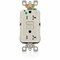 Leviton Receptacle, 20 A, 125V AC, Almond AGTR2-HGT - alternate 1