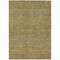 Homeroots 8' X 10' Sage And Gold Striped Washable Indoor Outdoor Area Rug 615635 - alternate 5