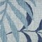 Homeroots 9' X 12' Ivory Sky Blue And Blue Palm Leaf Indoor Outdoor Area Rug 551457 - alternate 7