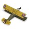 Homeroots 6" Yellow and Green Metal Hand Painted Model Airplane Tabletop Sculpture 489430 - alternate 5