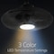 Vie Air 20 Inch 3 Speed Gazebo Outdoor Fan in Matte Black 750122815M - alternate 5