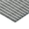 Homeroots 8' X 10' Gray And Ivory Striped Washable Indoor Outdoor Area Rug 597166 - alternate 4