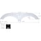 Icon Tandem Axle Fender Skirt FS4771 for Palomino - Polar White 14771 - alternate 2