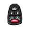Aks Keys 2004 - 2007 Chrysler Remote Rubber Pad Buttons 6B RP-CHRYS-06 - alternate 1