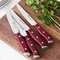 Henckels Forged Accent Set of 4 Steak Knife Set-Red 1011264 - alternate 4