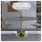 Leisuremod Round 47.24 in W, 29.34 in L, Sintered Stone/Stainless Steel, Grey VT23BG-48GRS - alternate 4