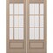 Doornmore G7509, 74.5" x 98" ( 2x36" Door) Left Hand, Mahogany SDL 9 Lite, 3/4 Lite Exterior Door G7509-SW-3696_2_LI - alternate 7
