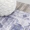 Jonathan Y Alanya Ornate Medallion Non-Slip Machine-Washable Navy/Cream 5 ft Square Area Rug WSH100A-5SQ - alternate 4