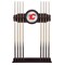 Holland Bar Stool Co Calgary Flames Cue Rack in English Tudor Finish CueETudCalFla - alternate 1