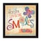 Homeroots Be the Reason Someone Smiles Black Framed Print Wall Art 405433 - alternate 1