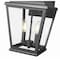 Z-Lite Raphael Sand Black 2 Light Outdoor Wall Light 5029M-BK - alternate 6