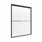 Craft And Main Sliding Shower Door, 46x65in, Frameless CVSS4665-CL-MB - alternate 1