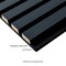 Ackland Sample SereniSlats Indigo Ink Dark Blue Acoustic Wall Panel, 3D Fluted Wood Slat Sound Absorbing AKM-W-SEININ9.5X94.5SL-SM - alternate 4