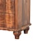 Homeroots 25" Brown Solid Wood Two Drawer Nightstand 701725 - alternate 4