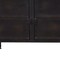 Homeroots 62in Black Iron Sideboard Console Cabinet 389724 - alternate 4