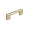 Amerock Versa 3-3/4 inch (96mm) Center-to-Center Golden Champagne Cabinet Pull, 25PK 25VMP36912BBZ - alternate 1
