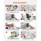 Vevor Vegetable Cutter Commercial Food Processor 6 Cutting Disks Vegetable Processor JKC-300 - alternate 4