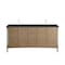 James Martin Vanities Kinnsden 72" Double Vanity, Weathered Oak w/ 3 CM Charcoal Soapstone Silestone Top D680-V72-WTO-3CSP - alternate 1