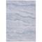 Homeroots 5' X 8' Sky Blue Striped Washable Indoor Outdoor Area Rug 608125 - alternate 3