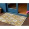 Homeroots 3' X 5' Gold Ivory And Taupe Southwestern Washable Indoor Outdoor Area Rug 615128 - alternate 1