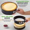 Nutrichef 9 Inch Nonstick Cheesecake Springform Cake Pan, Black NCSP1BK - alternate 4