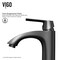 Vigo Penela Single Handle Single-Hole Bathroom Faucet in Matte Black VG01028MB - alternate 4