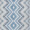 Homeroots 5' X 8' Navy Blue And Denim Blue Geometric Washable Indoor Outdoor Area Rug 581546 - alternate 7