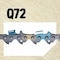 Oregon Chisel Chain, 18", .325 Pitch, 72 Drv Links Q72 - alternate 6