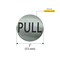 Brixwell Round Pull Indicator Polished Stainless Finish Pull Polished Stainless RPL2PS - alternate 4