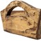 Homeroots 20in Antiqued White And Brown Reclaimed Wood Handmade Serving Tray With Handles 724224 - alternate 6