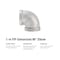 Southland 1-in FIP Galvanized 90-degree Elbow 510-005HN - alternate 2