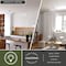 Vaxcel VAXCEL Huntley 1 Light Satin Nickel Farmhouse Schoolhouse Pendant Clear Glass P0268 - alternate 4