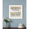 Homeroots Live Your Dreams Today 1 White Framed Print Wall Art 415456 - alternate 2