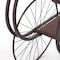 Vintiquewise Industrial Wagon Style Console Table Wood Top Large Spoke Metal Wheels & Lower Shelf QI004927 - alternate 4