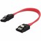 Add-On Addon  Of 15.24Cm 6.00In Sata Female To Female Red Cable, PK5 SATAFF6IN-5PK - alternate 1