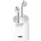Naxa True Wrls Earphones w Case Wht NE979WHITE - alternate 1